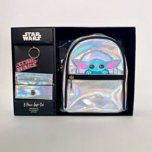 Star Wars Baby Yoda / Grogu 3 Piece Mini Backpack Gift Set